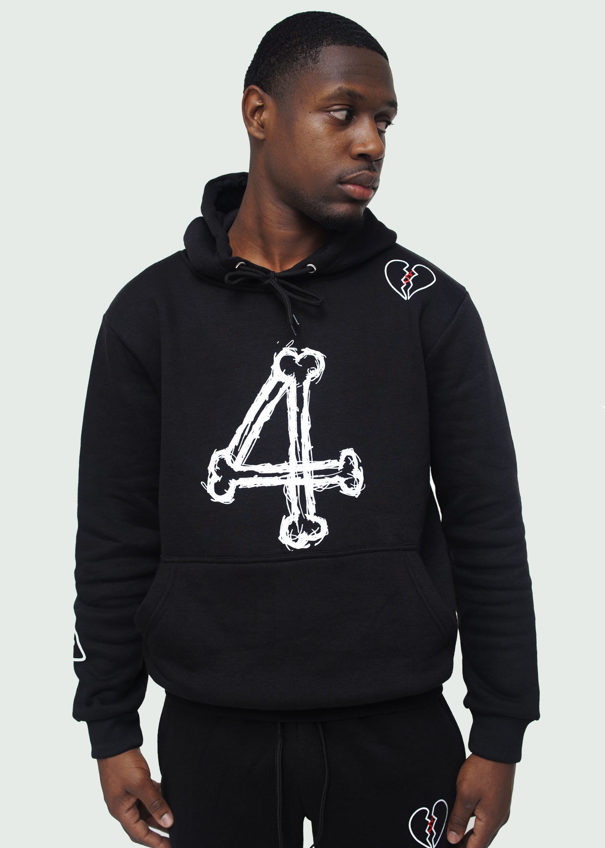 Black Bone Series Hoodie